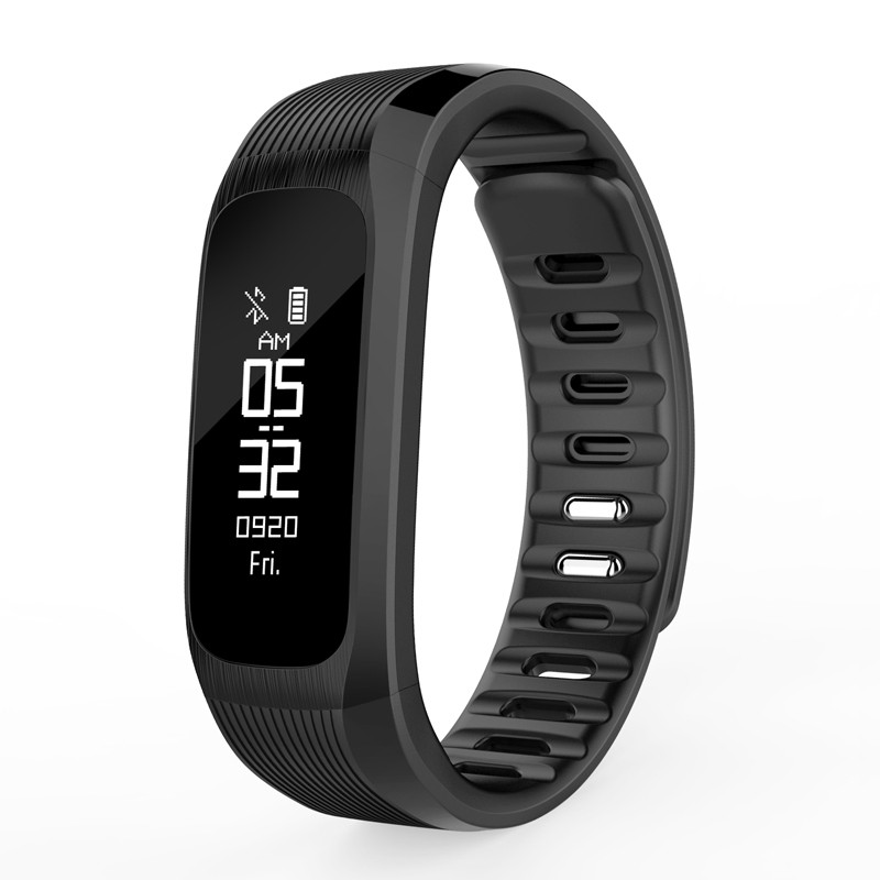 Bratara fitness monitor ritm cardiac, bluetooth si display OLED - imagine 14